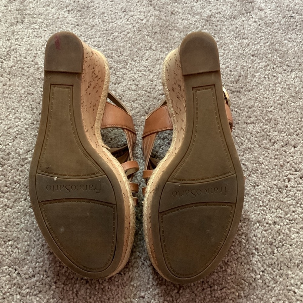 Franco Sarto Tammie Wedge Sandals - Picture 4 of 10